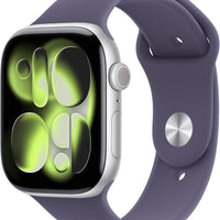 Apple Watch Series 11 GPS 46mm - Plateado / Correa Purple Fog