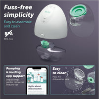 Elvie Double Extractor de Leche Manos Libres Doble con App