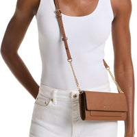 Michael Kors Women's Jet Set Medium 2-in-1 Wallet On Chain Crossbody Bag