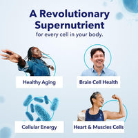 TRU NIAGEN Suplemento NAD patentado para la función cerebral, antienvejecimiento y regeneración celular, 300 mg de niagen, 30 porciones
