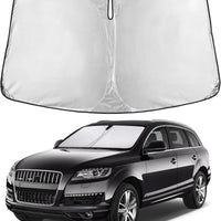 EcoNour Windshield Sunshade Compatible for Audi Q7 2007-2013 2014 2015