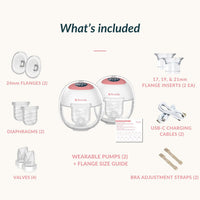 Ameda GLO Extractor de Leche Manos Libres Grado Hospitalario