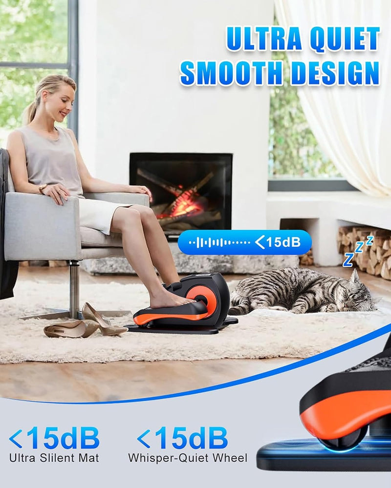 Under Desk Elliptical Machine, Electric Leg Exerciser