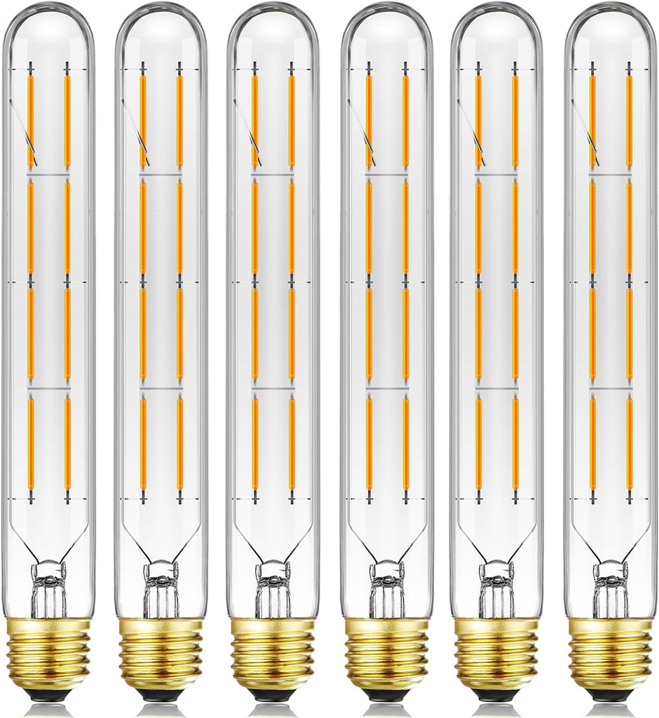 LVYE E26 Tubular Led Bulb 8W E26 Dimmable Light Bulbs 2700k Warm White