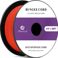 Abma Cord Bungee Cord 5/16in x 50ft Elastic Shock Cord Bungee Rope