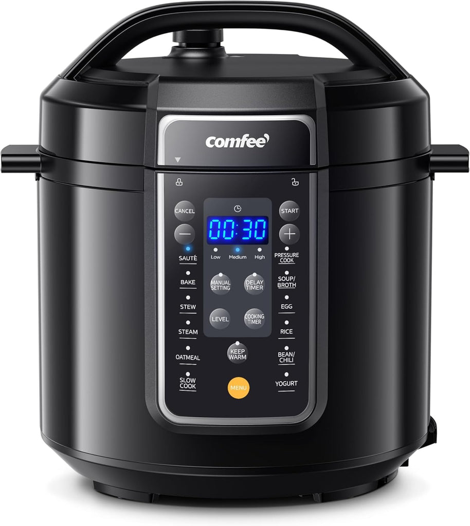 COMFEE' COMFEE’ 12-in-1 Electric Pressure Cooker, Instant Multi