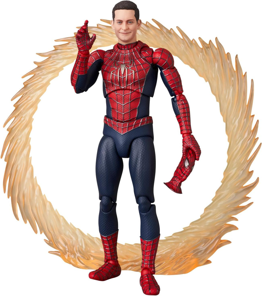 MAFEX No.241 FRIENDLY NEIGHBORHOOD SPIDER-MAN Friendly Neighborhood Spider-Man, Total Height Approx. 5.9 inches (150 mm), Non-scale, Pre-painted Action Figure