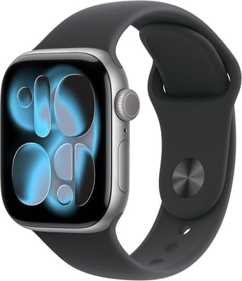Apple Watch Series 11 GPS 42mm - Gris Espacial / Correa Negra