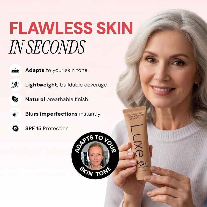 🔥 Transforma tu look con la base inteligente que se adapta a tu piel