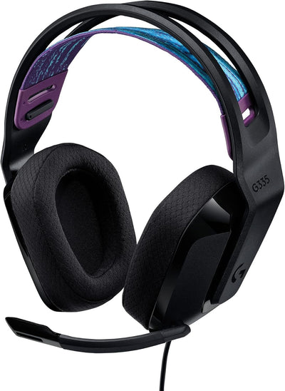 Logitech G335 - Wired Gaming Headset with Flip-to-Mute Mic, 3.5mm