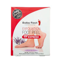 BABY FOOT EXFOLIATION FOOT PEEL LAVENDER SCENTED 30 MINUTE EXPRESS