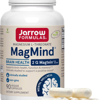 Jarrow MagMind Magtein Magnesium L-Threonate, 90 Capsules - 90 Count (Pack of 1)
