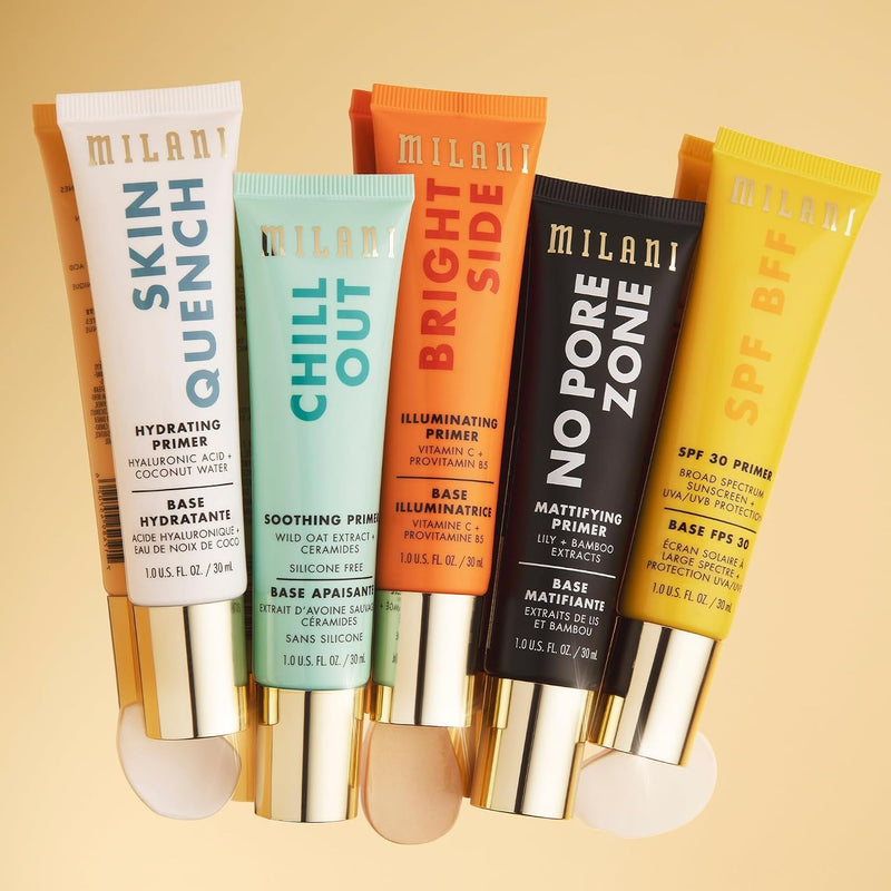Milani Face Primer for Makeup - No Pore Zone Mattifying Primer 1.0 Fl. Oz