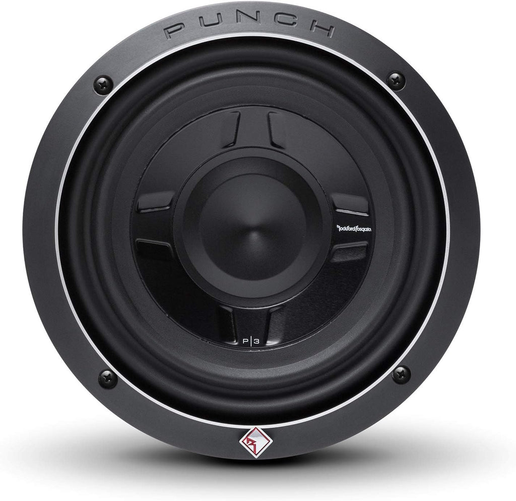 Rockford Fosgate P3SD4-8 Punch P3S 4-Ohm DVC Shallow 8" Subwoofer