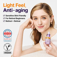 PURITO Retinol 0.1% + Retinal 0.1% Suero facial antienvejecimiento