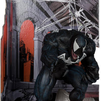 McFarlane Toys - Marvel Venom 1:10th Scale Collectible with Scene (The Amazing Spider-Man #316)