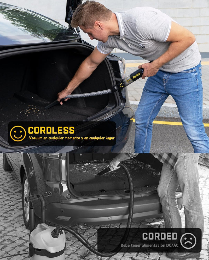 Fanttik Slim V8 APEX Cordless Car Vacuum & Air Duster, 4-in-1