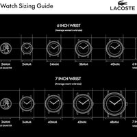 Lacoste Lisbon Men's 3H Quartz Watch, Stainless Steel Wristwatch