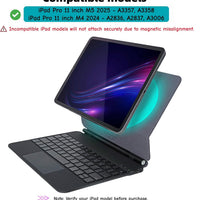 Funda con Teclado Magnético mobee para iPad Pro 11" (M4/M5) - Negro