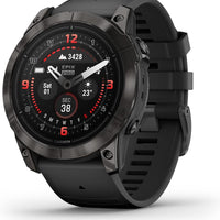 Garmin epix Pro (Gen 2) Sapphire Edition, 51mm, High Performance Smartwatch, Advanced Training Technology, Built-in Flashlight, Black
