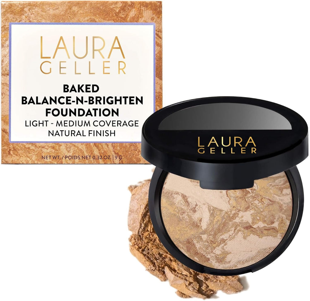 ✨ Unifica tu piel con un acabado natural y luminoso con Laura Geller Balance-n-Brighten