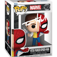 Funko Pop! Marvel Spider-Man Tom Holland Firmado (Reimpresion) con Estuche Protector