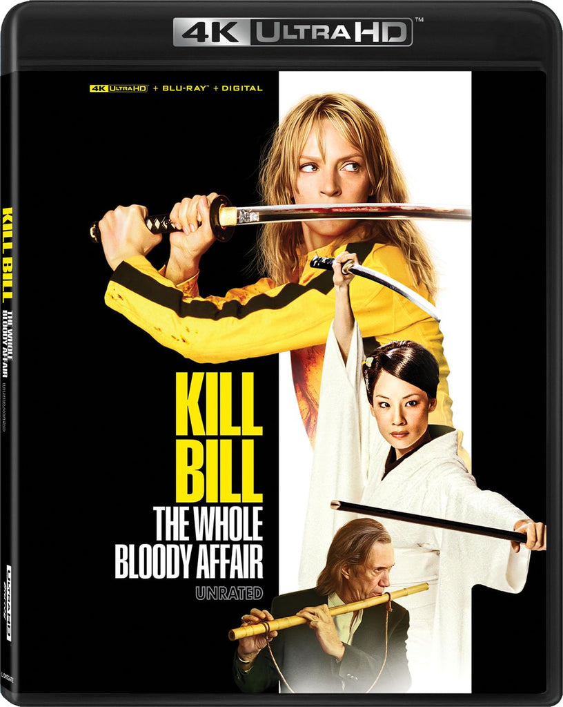 Kill Bill: The Whole Bloody Affair - BLURAY, Digital, 4K ULTRA HD