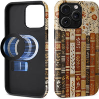 Case for iPhone 15 Pro [Compatible with MagSafe], Matte Soft Silicone + Hard PC Anti-Scratch Shockproof Protective 2-in-