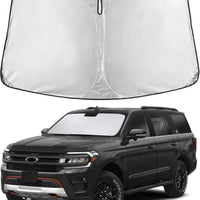 EcoNour Windshield Sunshade Compatible for Ford Expedititon 2018-2024 2025