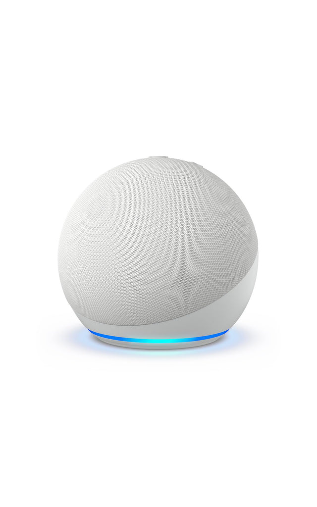 Amazon Echo Dot (newest model) - Vibrant sounding speaker, Designed for Alexa+, Great for bedrooms, dining rooms and offices, Glacier White