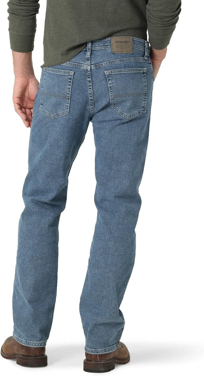Wrangler Authentics Men's Regular Fit Comfort Flex Waist Jean