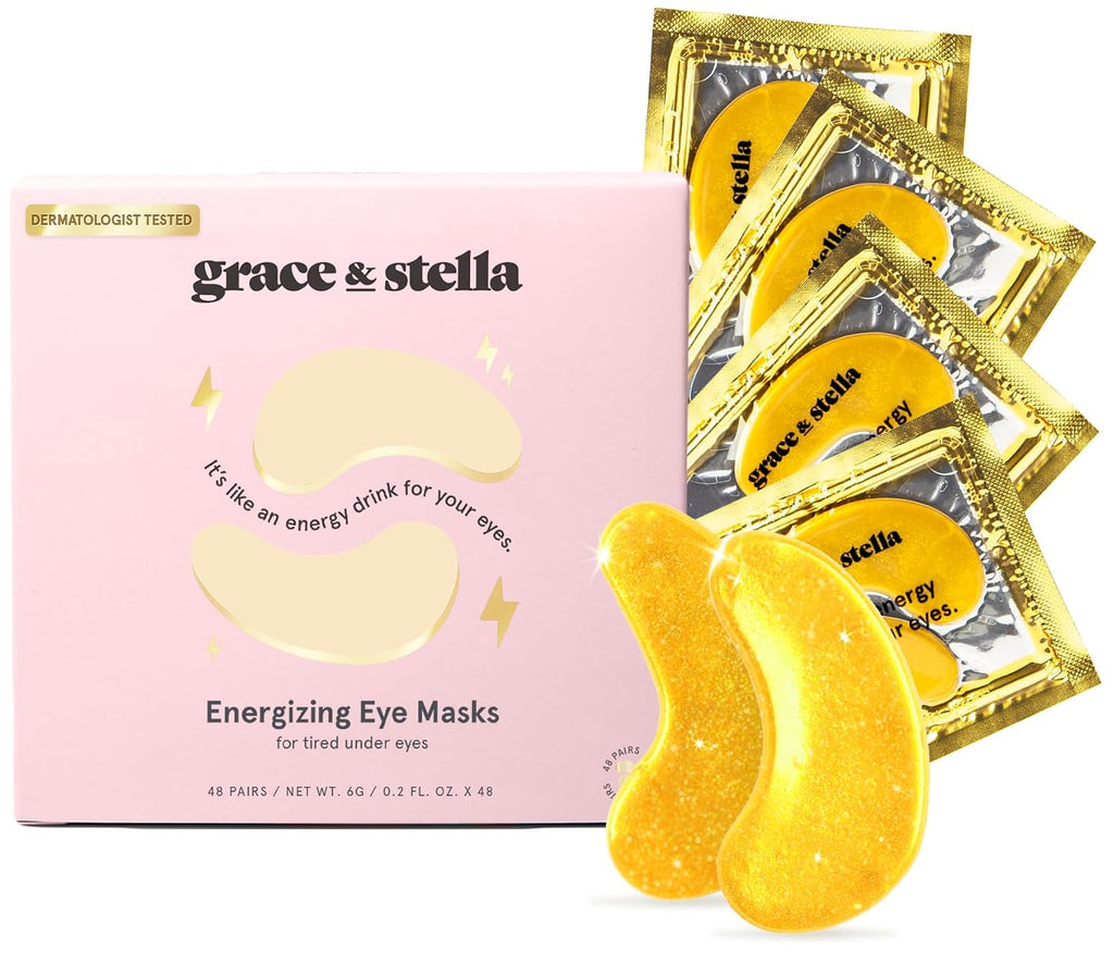 grace & stella Award Winning Under Eye Mask - Birthday Gifts for Women - Gel Eye Patches for Dark Circles, Puffy Eyes, W