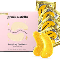 grace & stella Award Winning Under Eye Mask - Birthday Gifts for Women - Gel Eye Patches for Dark Circles, Puffy Eyes, W