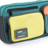 Geekshare Large Capacity Multifunctional Switch/Switch OLED Travel Carrying Case-Color Contrast Laser Messenger Bag Comp