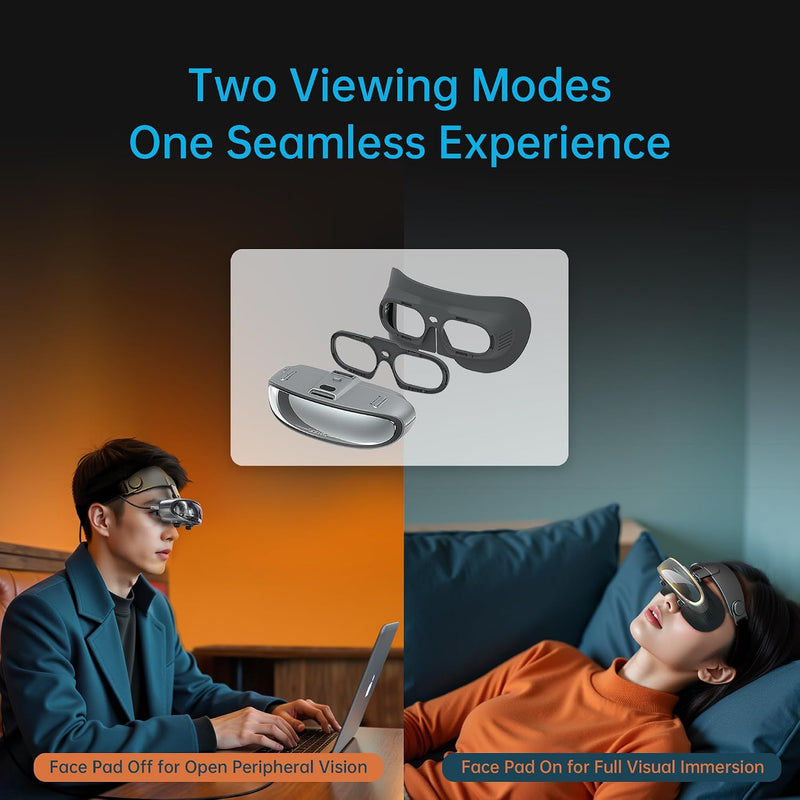 GOOVIS G3X - Visor XR Head Mounted Display (800" Sony Micro-OLED FHD)