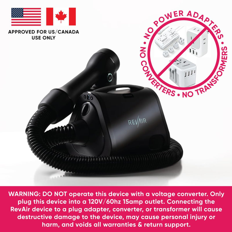 RevAir Secador de Cabello de Aire Invertido - Secado Sin Calor