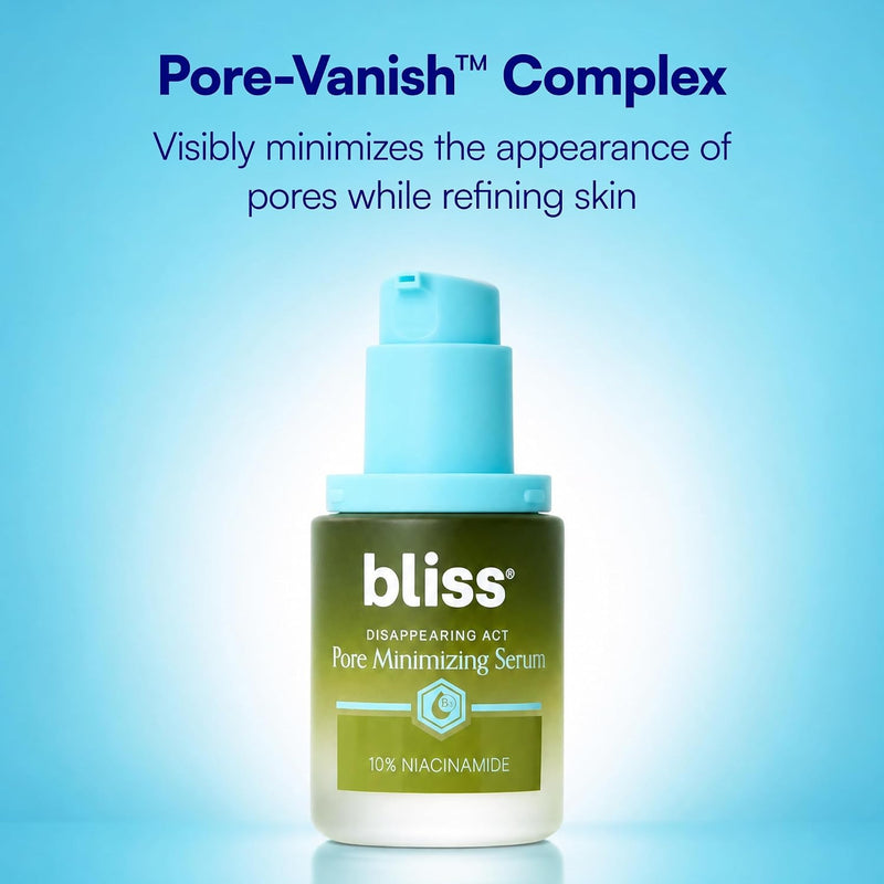 Bliss Bright Idea - Suero facial de Vitamina C & Tri-péptido, protege y ilumina la piel, reduce las manchas oscuras y reafirma visiblemente la piel, libre de crueldad y vegano, 1 onza