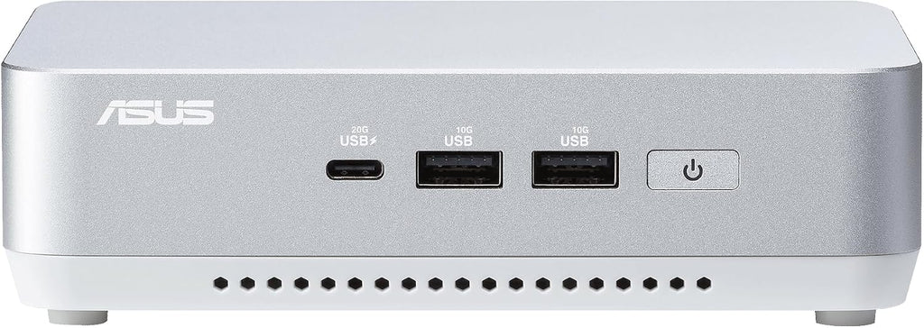 ASUS NUC 14 Pro+ Full System Mini PC with Intel 14th Gen Core Ultra 9 185H, 32GB DDR5 RAM, 1TB PCIe G4x4 NVMe SSD, Thunderbolt 4, Win 11 Home, Silver Aluminum Chassis, VESA Mount Included