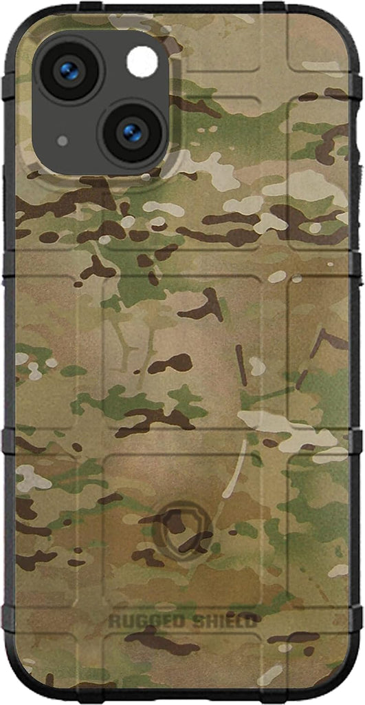 EGO TACTICAL Limited Edition Rugged Shield case Compatible with iPhone 14 Plus [6.7" Screen] Printed in The USA Multicam