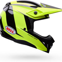 Bell MX-10 MIPS - Yellow/Black Talon, Medium