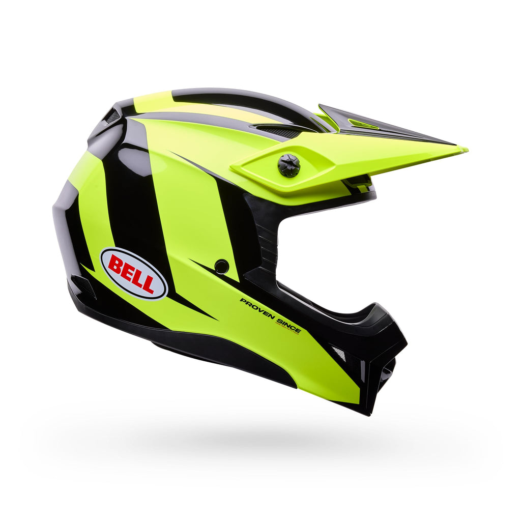 Bell MX-10 MIPS - Yellow/Black Talon, Small