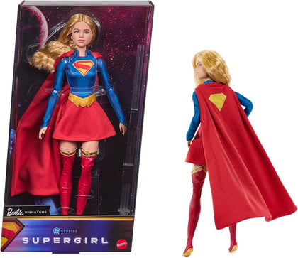 Barbie Signature DC Supergirl Fashion Doll, Blonde with Super Hero