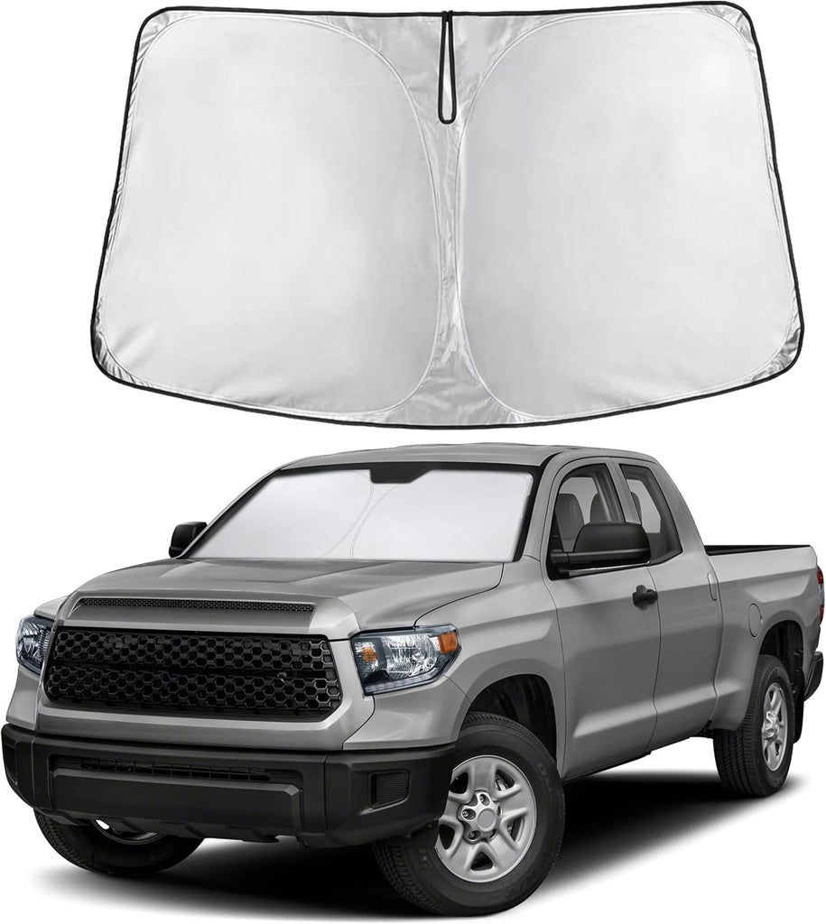 EcoNour Windshield Sun Shade Compatible for Toyota Tundra 2022–2025 2026