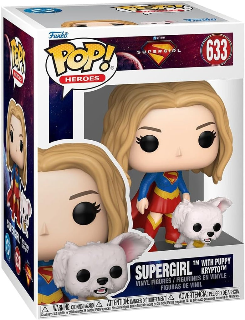 Funko Pop! & Buddy: Supergirl - Supergirl with Puppy Krypto