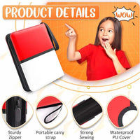 EASYFUN Card Binder 4 Pocket, Trading Card Holder Fits 400 Cards With 50 Removable Sleeves
