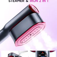 DRFLASH Plancha y vaporizador 2 en 1 para ropa