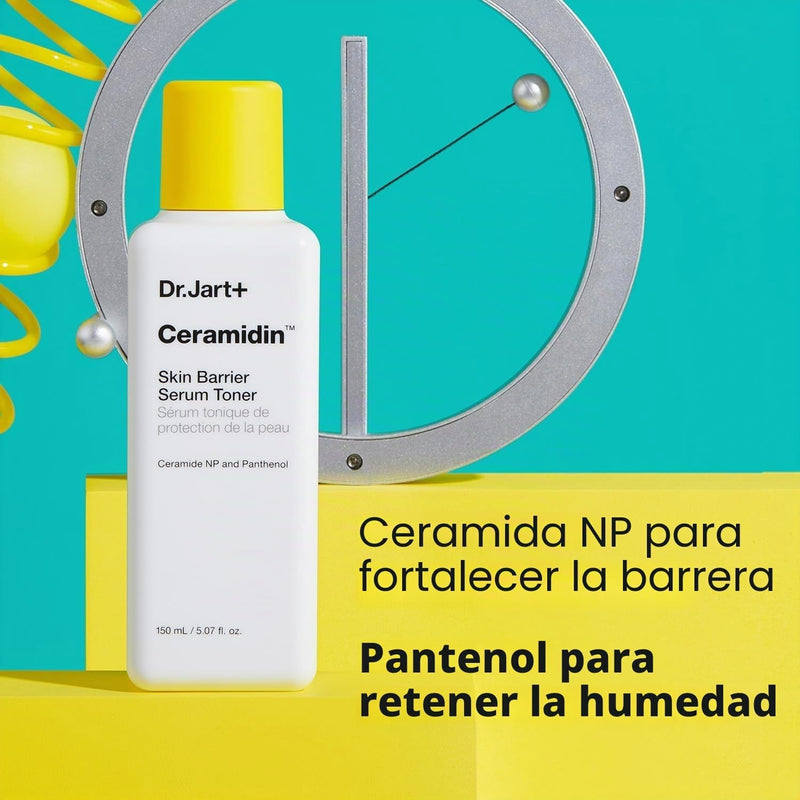 Dr.Jart+ Ceramidin Skin Barrier Repair Korean Face Serum Toner with Ceramides