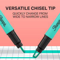 Sharpie Clear View Highlighter Sticks, Chisel Tip Highlighter Market Set