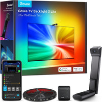 Govee TV Backlight 3 Lite, 16.4ft LED Strip Lights Sync with 75-85 Inch TVs
