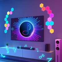 Govee Glide Hexa Light Panels, RGBIC Hexagon LED Wall Lights